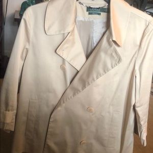 RALPH LAUREN GOLDEN TAN LIGHT WEIGHT SHORT JACKET